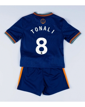Billige Fotballdrakt Newcastle United Sandro Tonali #8 Replika Tredjedraktsett Barn 2025-26 Kortermet (med bukser)